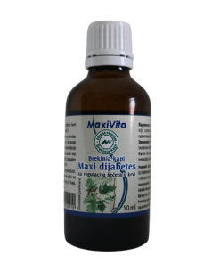 MAXIVITA BREKINJA KAPI 50ml, Za regulaciju šećera u krvi