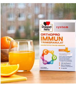 Alternative view of Doppelherz ORTHOPRO IMMUN 30 vrećica, Za normalnu funkciju imuniteta i stvaranje energije