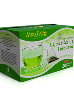 MAXIVITA Čaj za čišćenje i probavu 40g, 20 piramida vrećica