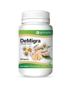 DEMIGRA 60 kapsula, Namijenjena za prevenciju glavobolje i migrene.