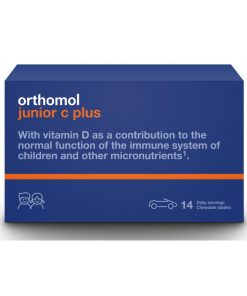 ORTHOMOL JUNIOR C MIX ŠUMSKO VOĆE I NARANDŽA (14 komada)