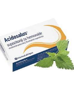 Acidosalus Supozitorij za hemoroide 10 komada, Namijenjeni su ublažavanju tegoba kod hemoroida