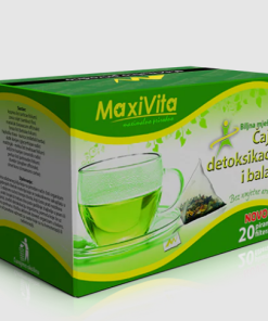 MAXIVITA Čaj za detoksikaciju i balans, 20 piramida filter vrećica
