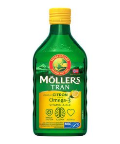 MOLLERS OMEGA-3 250ml, okus Limuna