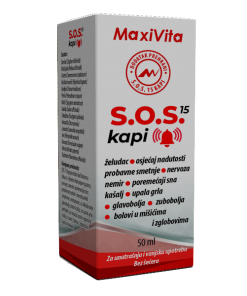 MAXIVITA SOS 15 KAPI 50 ml