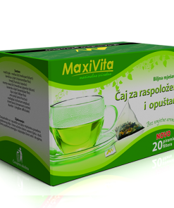MAXIVITA Čaj za raspoloženje i opuštanje 40g, 20 piramida vrećica