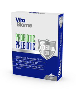 VitaBiome PROBIOTIC PREBIOTIC kapsule a 15, Za ravnotežu crijevnog mikrobioma koja direktno utiče na proizvodnju hormona sreće, te smanjuje anksioznost