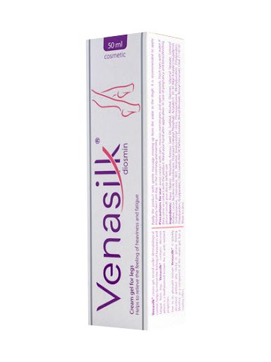Venasilk 50ml, Pomaže u smanjenju osjećaja težine i umora u nogama