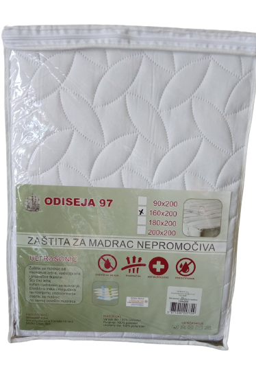 ODISEJA 97 ZAŠTITA ZA MADRAC NEPROMOČIVA-ULTRASONIC 160x200 - Image 2