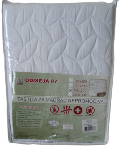 Alternative view of ODISEJA 97 ZAŠTITA ZA MADRAC NEPROMOČIVA-ULTRASONIC 180x200