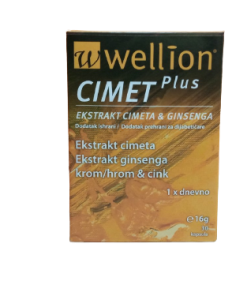 Wellion CIMET plus 30 kapsula, Pomaže u održavanju normalnog nivoa glukoze u krvi