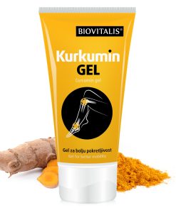 BIOVITALIS Kurkumin gel 150ml, Regenerira, umiruje i hladi