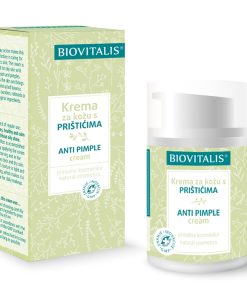 BIOVITALIS Krema za kožu s prištićima 40ml, Za učinkovitu njegu problematične kože s prisutnim miteserima i aknama.