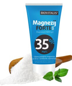 BIOVITALIS Magnezij FORTE gel 150ml, Ciljana primjena magnezija za brzu i učinkovitu apsorpciju preko kože