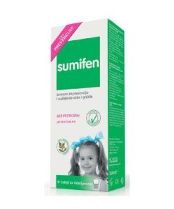 SUMIFEN Šampon za prevenciju i suzbijanje ušiju i gnjida 150ml + češalj