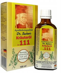 Dr. Sachers ulje biljno 111 trava 100ml - Za masažu cijelog tijela