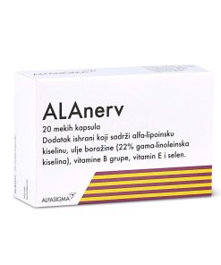ALAnerv – 20 mekih kapsula, Kod svih vrsta perifernih neuropatija