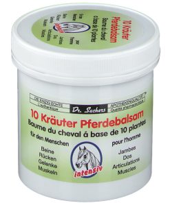 Dr. Sachers Biljni gel "konjski" sa 10 trava 250 ml - Za mišiće, zglobove, leđa i noge