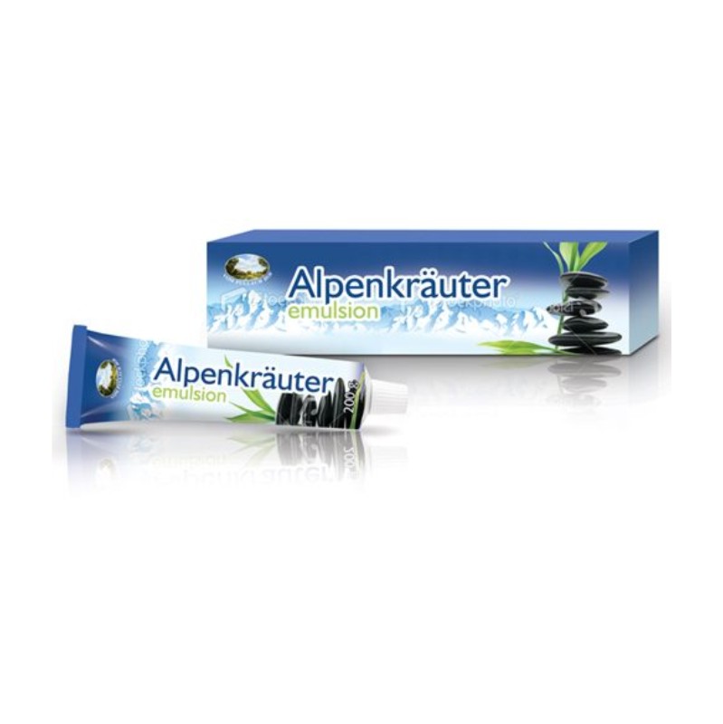 ALPENKRAUTER Alpsko bilje emulzija 200 ml - Za njegu i masažu, posebno nakon sporta