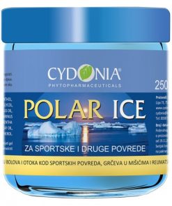 CYDONIA Polar Ice Gel 250ml, Smanjuje grčeve u mišićima, bolove i otoke usljed edema i podliva.
