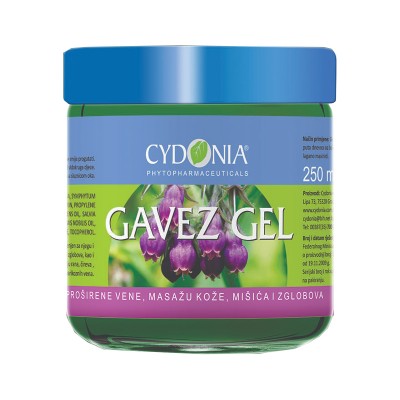 CYDONIA Gavez gel 250ml, Kod preloma kostiju, iščašenja i uganuća