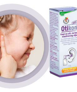 OTIKON MINI 7ml, Prirodno rješenje za bol u uhu,za sve uzraste.