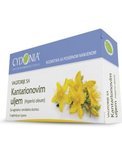 CYDONIA Kantarion vaginalete 5 komada, Namijenjene za vaginalnu i cervikalnu sluznicu
