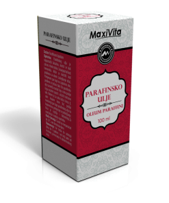 MAXIVITA PARAFINSKO ULJE 100ml, Najpoznatiji laksativ, koristi se kod zatvora i tvrde stolice,smanjuje bol kod hemoroida.