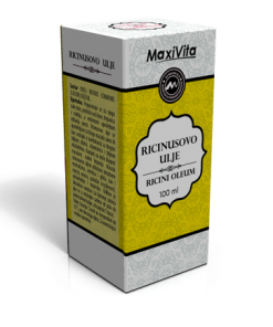 MAXIVITA RICINUSOVO ULJE 100ml, Za njegu izrazito suhe kože, potiče rast kose, trepavica i noktiju, a redovnom upotrebom otklanja perut.
