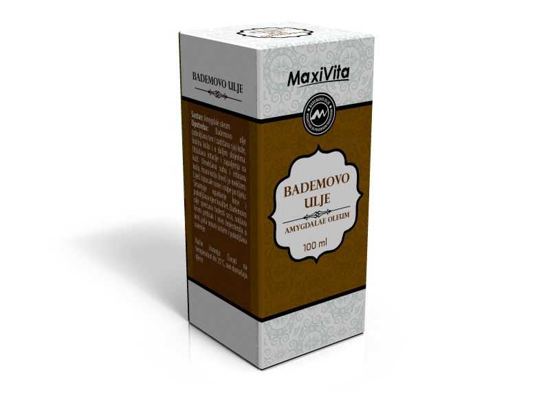 MAXIVITA BADEMOVO ULJE 100ml, Poboljšava ten i zadržava sjaj kože, hidrira kožu i u dubljim slojevima.