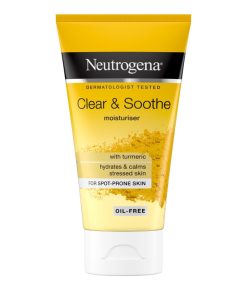 Neutrogena hidratantna krema za lice sa kurkumom 75 ml, Za kožu pod stresom koja je sklona mrljama.