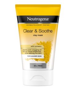 Neutrogena maska za lice od gline sa kurkumom 50 ml, pomaže koži sačuvati prirodnu hidrataciju