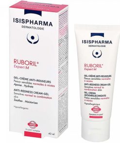 ISISPHARMA Ruboril Expert M kremasti gel 40ml, Djeluje na crvenilo, učinkovito smanjuje lokalno crvenilo i osvjetljava male vidljive žile