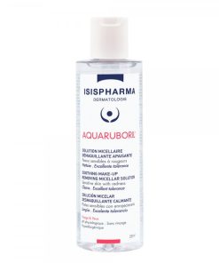 ISISPHARMA Ruboril Aquaruboril losion 250ml, Micelarni rastvor za skidanje šminke za osetljivu kožu sa crvenilom