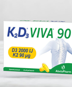 HERBIKO® K2D3 VIVA 90 kapsule a 30, Za povećanje gustine kostiju i snažan imunitet
