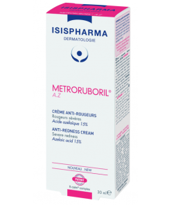 ISISPHARMA Metroruboril A.Z 30ml, Smanjuje intenzivno crvenilo i nesavršenosti kože