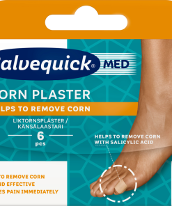 SALVEQUICK faster za kurje oči a6, Umanju je bol, oslobađa pritiska, spriječava trenje i pomaže da se odstrani kurije oko