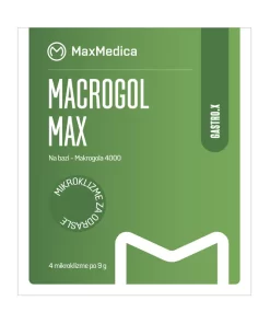 MACROGOL MAX Mikroklizme za odrasle 4 komada, Za olakšano pražnjenje crijeva.