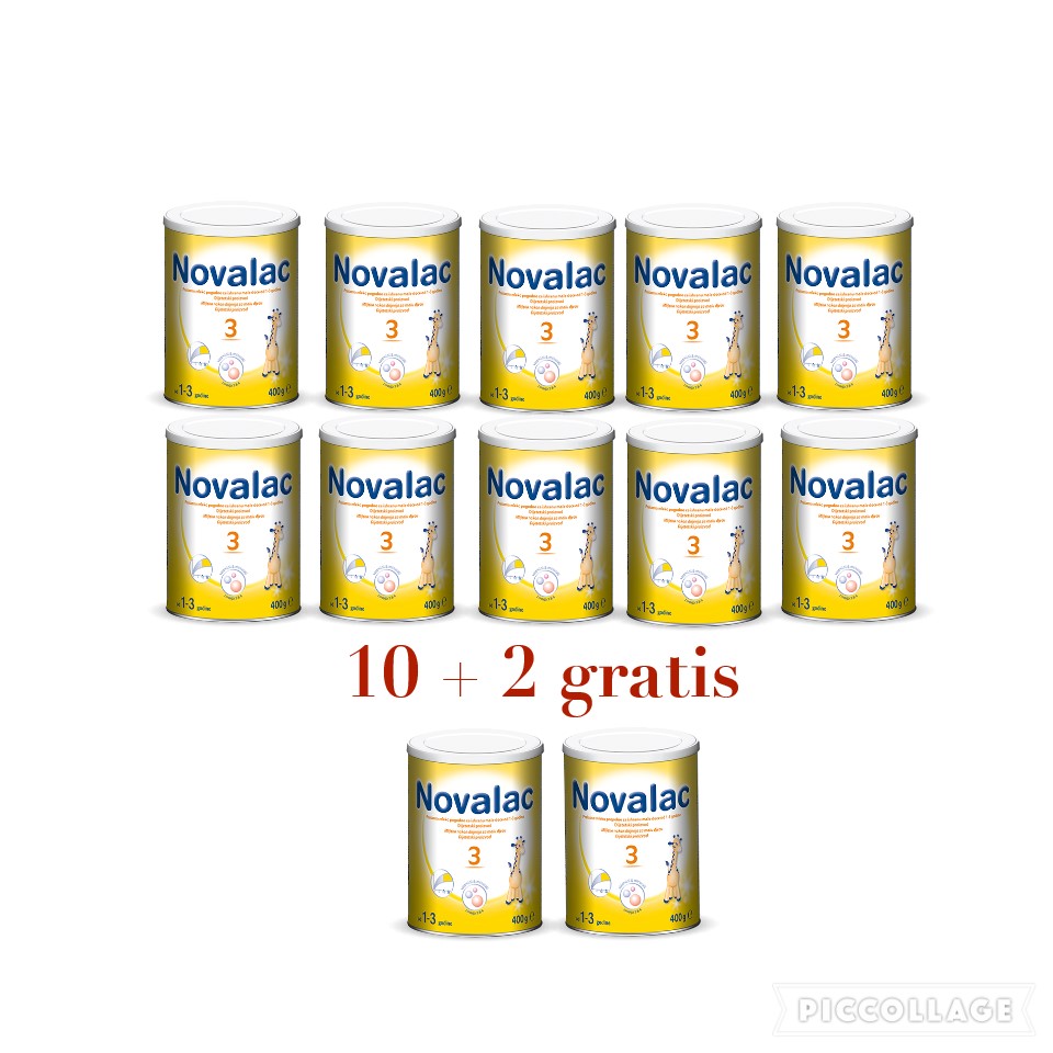 Posebna ponuda: Novalac 3 hrana 10+2 gratis za 185,00 KM