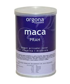 ORGONA Maca prah 150g, Dodatak prehrani za jačanje libida i vitalnosti