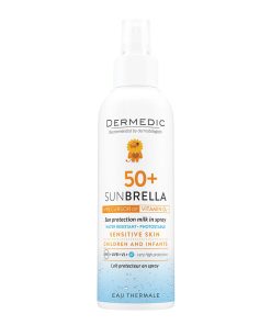 DERMEDIC SUNBRELLA BABY SPREJ ZA DJECU SPF 50+ 150ml, Za djecu stariju od 6 mjeseci.