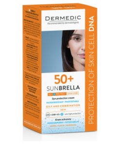 DERMEDIC Sunbrella zaštitna krema za masnu i kombinovanu kožu SPF50+ 50ml