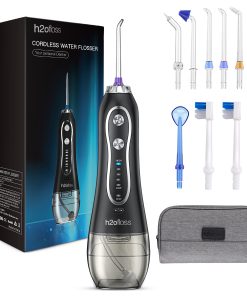H2OFloss PRIJENOSNI ORALNI IRIGATOR-TUŠ CRNI