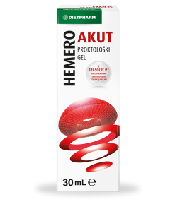 DIETPHARM Hemero AKUT proktološki gel 30 ml, Za učinkovito liječenje anorektalnih tegoba