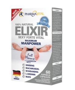 Pharmavital Elixir Sexy Forte Vital kapsule a60, Doprinosi da muškarac bude vitalan u svim životnim situacijama