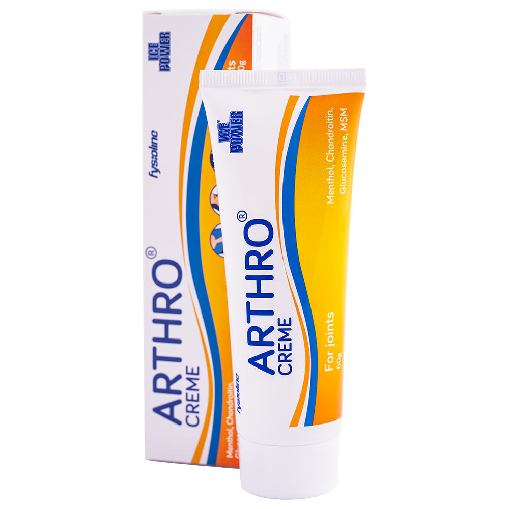ICE POWER ARTHRO CREME 60g, Za ublažavanje osjećaja bola, upale i otoka