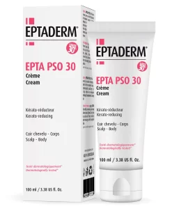 EPTADERM EPTA PSO 30% Urea krema (100ml), Za njegu hiperkeratotičnih područja tijela i vlasišta