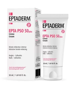EPTADERM EPTA PSO 50 PLUS UREA KREMA (50ml), Za smanjenje lokaliziranog zadebljanja kože