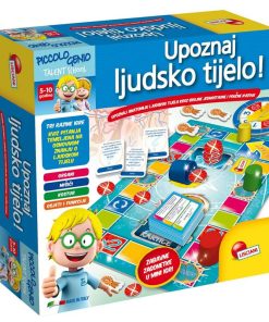LISCIANI I´M A GENIUS-UPOZNAJ LJUDSKO TIJELO,  Za djecu od 5-10 godina