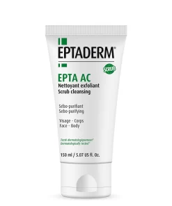 EPTADERM EPTA AC (150ml), Piling za svakodnevno čišćenje kože sklone aknama